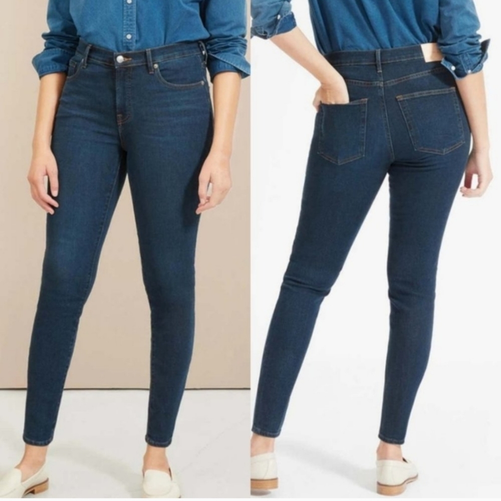 Everlane The Mid Rise skinny jeans